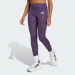Legginsy All Sports Optime Animal Print. Białe legginsy damskie Adidas, bez wzorów. Za 179.00 zł.