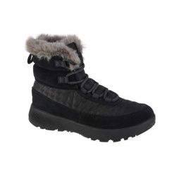 Buty do chodzenia damskie Columbia Slopeside Peak Luxe Waterproof. Czarne obuwie trekkingowe damskie Columbia, bez zapięcia. Za 429.99 zł.