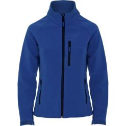 Kurtka Damska Antartida Soft Shell. Niebieskie kurtki sportowe damskie ROLY, xl, bez wzorów, bez ramiączek, bez kaptura, trekkingowe. Za 145.99 zł.