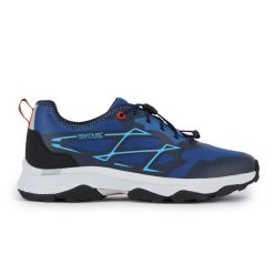 Buty trekkingowe dla mężczyzn Regatta BLAZE. Szare buty zimowe męskie Regatta, bez wzorów, bez obcasa, bez zapięcia. W wyprzedaży za 249.99 zł.