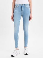 Tommy Jeans Dżinsy skinny - Nora Kobiety Bawełna niebieski, 28-30. Niebieskie jeansy damskie Tommy Jeans, bez wzorów, z bawełny. Za 449.95 zł.
