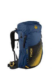 Plecak turystyczny Kohla Track 23L - navy peony/lemon curry/caviar. Niebieskie plecaki męskie KOHLA, bez wzorów, z nylonu. Za 521.39 zł.