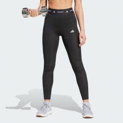 Legginsy Techfit Stash Pocket Full-Length. Czarne legginsy damskie Adidas, l, bez wzorów, techfit (adidas). Za 199.00 zł.