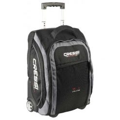 Torba Nurkowa Cressi Vuelo – Lekka Walizka Kabinowa 43L. Czarne walizki damskie CRESSI, bez wzorów, z materiału. Za 399.00 zł.