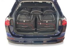 Torby Do Bagażnika Vw Golf Variant 2020-2024 5Szt Kjust. Czarne swetry męskie KJUST, s, bez wzorów, z kauczuku, sportowe, z asymetrycznym kołnierzem, bez ramiączek. Za 1,564.00 zł.