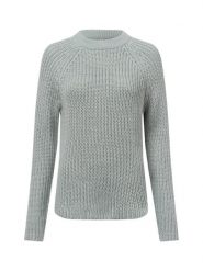 Soyaconcept® Sweter z dzianiny - SC-Remone 28 Kobiety Bawełna zielony, XL. Zielone swetry nierozpinane damskie xl, bez wzorów, z bawełny, bez kołnierzyka, bez ramiączek. Za 299.95 zł.