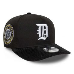 Czapka baseballowa Tigers 19Twenty. Czarne czapki damskie New Era, bez wzorów. Za 216.50 zł.