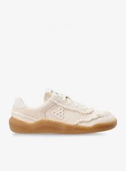 Buty damskie Vivobarefoot Gobi Sneaker Canvas. Czerwone obuwie trekkingowe damskie Vivobarefoot, z bawełny, bez zapięcia. Za 756.95 zł.