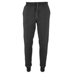 Męskie Spodnie Do Biegania Jake Polycotton Slim. Brązowe spodnie sportowe męskie SOL'S, m, bez wzorów, do biegania. Za 146.99 zł.
