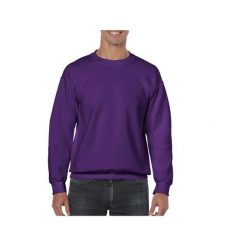 Bluza Gildan. Fioletowe bluzy damskie GILDAN, l, bez wzorów, z materiału, klasyczne, bez ramiączek, bez kaptura. Za 70.30 zł.