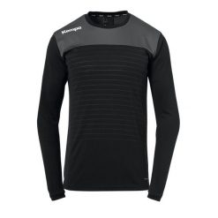 Bluza z długim rękawem emotion Kempa. Czarne bluzy męskie Kempa, xl, bez wzorów, sportowe, bez ramiączek, bez kaptura. W wyprzedaży za 106.15 zł.