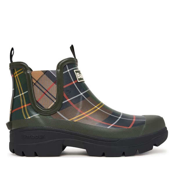 Kalosze Barbour. Zielone kalosze damskie Barbour, bez wzorów, bez zapięcia. Za 399.99 zł.