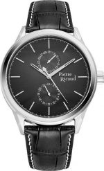 Zegarek Pierre Ricaud Zegarek męski Pierre Ricaud P97244.5214QF czarny. Czarne zegarki męskie Pierre Ricaud, bez wzorów. Za 400.00 zł.