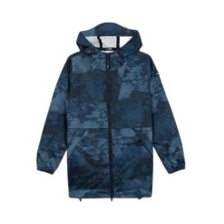 Płaszcz damski TBS Magdaman. Niebieskie płaszcze damskie TBS, m, bez wzorów, z materiału, bez kołnierzyka, bez kaptura. Za 473.00 zł.