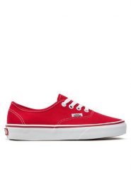 Vans Tenisówki Authentic VN000EE3RED Czerwony. Czerwone trampki i tenisówki damskie Vans, bez wzorów, z materiału, bez zapięcia. Za 199.99 zł.