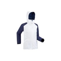 Kurtka narciarska 500 damska. Białe kurtki sportowe damskie WED'ZE, m, bez wzorów, z materiału, bez ramiączek, bez kaptura, narciarskie, climacool (adidas). Za 349.99 zł.