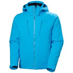 Kurtka narciarska Helly Hansen Alpha 4.0. Niebieskie kurtki sportowe męskie Helly Hansen, na zimę, m, bez wzorów, bez kaptura, narciarskie. W wyprzedaży za 1,777.50 zł.