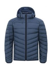 Clique Kurtka Idaho lekka ocieplana z recyklingu – Fog Blue. Niebieskie kurtki męskie CLIQUE, m, bez wzorów, z materiału. Za 319.29 zł.