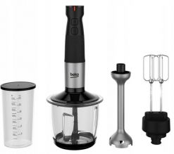 Blender Beko Blender ręczny Beko HBA 81762BX 750W 12 prędkości 4 ostrza 700 ml Stal. Blendery BEKO. Za 415.80 zł.