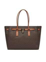 MICHAEL Michael Kors Torebka 30F5GNXT3B Brązowy. Brązowe shopperki damskie MICHAEL Michael Kors, bez wzorów, ze skóry, bez dodatków. Za 1,259.00 zł.