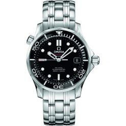 ZEGAREK OMEGA SEAMASTER 212.30.36.20.01.002. Czarne zegarki męskie OMEGA, bez wzorów, ze stali. Za 15,500.00 zł.