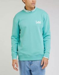 LEE WOBBLY SWS MĘSKA BLUZA KLASYCZNA LOGO L81MFW41 112330663. Bluzy męskie Lee, l, bez wzorów, klasyczne, bez ramiączek, bez kaptura. Za 119.99 zł.