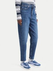 Tommy Jeans Jeansy 90'S Mom High DW0DW23513 Niebieski Boyfriend Fit. Niebieskie jeansy damskie Tommy Jeans, bez wzorów, z bawełny. Za 409.99 zł.