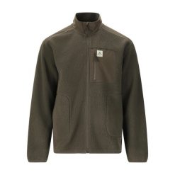 Polar Whistler Felis Teddy. Brązowe bluzy sportowe męskie Whistler, na zimę, bez wzorów, z polaru, bez kaptura, narciarskie. Za 237.00 zł.