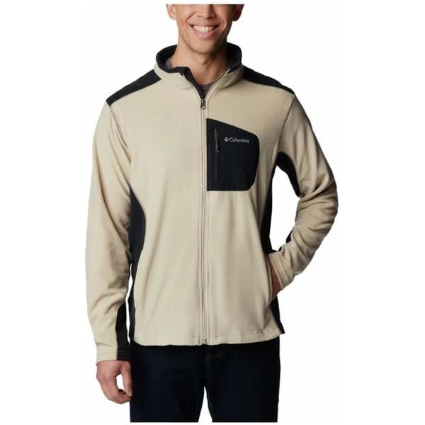 Bluza polarowa męska Columbia Klamath Range Full Zip. Brązowe bluzy sportowe męskie Columbia, m, bez wzorów, z polaru, bez kaptura, trekkingowe. Za 169.99 zł.