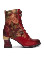 Laura Vita Botki Eleao 056 Kolorowy. Botki damskie Laura Vita, bez wzorów, ze skóry, bez obcasa, na słupku, bez zapięcia. Za 649.99 zł.