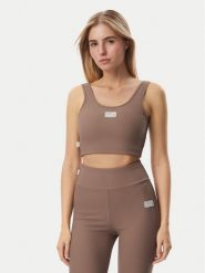 EA7 Emporio Armani Biustonosz sportowy 7W001337 AF15721 U6041 Brązowy jasny. Brązowe bielizna sportowa damska EA7 Emporio Armani, l, bez wzorów, z syntetyku. Za 334.99 zł.