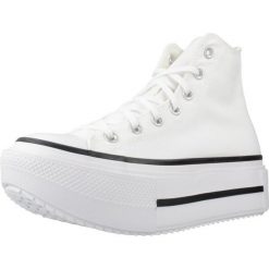 Buty CONVERSE CHUCK TAYLOR ALL STAR LIFT DOUBLE STACK Biały. Białe obuwie sportowe damskie Converse, bez wzorów, bez zapięcia. Za 387.99 zł.