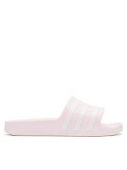 Adidas Klapki ADILETTE AQUA GZ5878 Różowy. Czerwone klapki damskie Adidas, bez wzorów, z tworzywa sztucznego, bez obcasa, bez zapięcia. Za 109.99 zł.