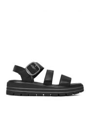 Remonte Sandały CEO-D3N50-00 Czarny. Czarne sandały damskie Remonte, bez wzorów, ze skóry, bez obcasa, na płaskiej podeszwie, bez zapięcia. Za 369.99 zł.