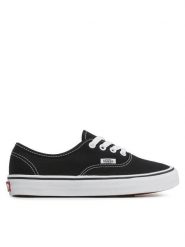 Vans Tenisówki Authentic VN000EE3BLK1 Czarny. Czarne trampki i tenisówki damskie Vans, bez wzorów, z materiału, bez zapięcia. Za 229.99 zł.