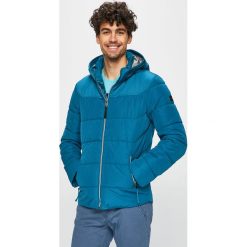 Tom Tailor Denim - Kurtka. Czarne kurtki męskie TOM TAILOR DENIM, l, bez wzorów, z denimu, z kapturem. W wyprzedaży za 269.90 zł.