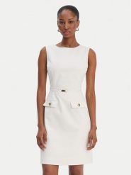 Marciano Guess Sukienka koktajlowa 6RGK17 7311A Biały Regular Fit. Białe sukienki damskie Marciano Guess, z aplikacjami, z syntetyku, wizytowe, bez kołnierzyka, bez ramiączek. Za 1,019.00 zł.