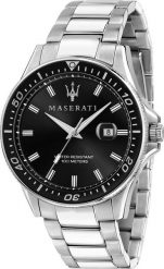 Zegarek Maserati Zegarek Męski Maserati R8853140002 ( 44 mm). Zegarki męskie maserati, bez wzorów. Za 625.13 zł.