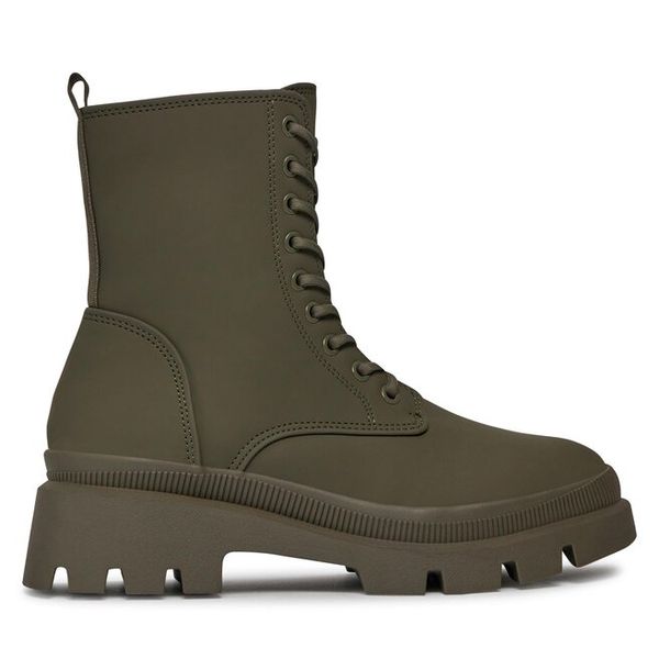 Trapery Tamaris. Zielone trapery damskie Tamaris, bez zapięcia. Za 253.99 zł.
