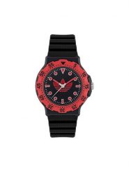 Adidas Zegarek AO Style Discoverer Two AOSY25514 Czarny. Czarne, analogowe zegarki męskie Adidas, bez wzorów. Za 399.99 zł.