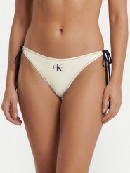 Calvin Klein Swimwear Dół od bikini LV00Q61215 Biały. Białe bikini Calvin Klein Swimwear, m, bez wzorów, z syntetyku. Za 189.99 zł.
