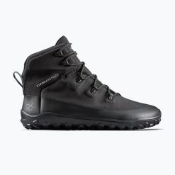 Buty barefoot męskie Vivobarefoot Tracker Textile At. Czarne buty zimowe męskie Vivobarefoot, bez wzorów, bez obcasa, bez zapięcia. Za 837.45 zł.