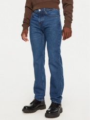 AMI Paris Jeansy HTR001DE0031 Granatowy Classic Fit. Niebieskie jeansy męskie AMI PARIS, z bawełny. Za 759.99 zł.