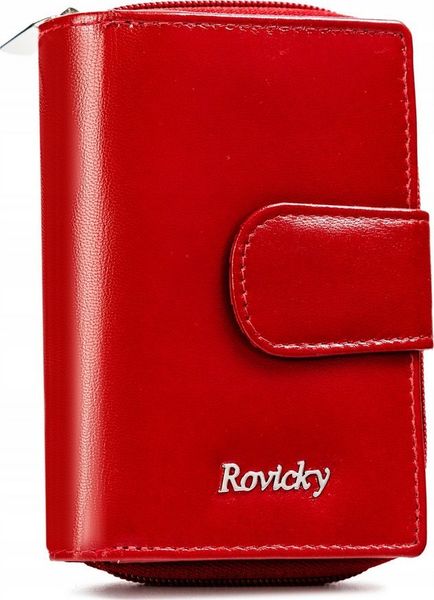 Rovicky Mały portfel damski ze skóry naturalnej - Rovicky NoSize. Portfele damskie ROVICKY, ze skóry. Za 127.22 zł.