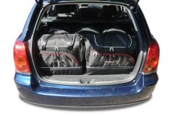 Torby Do Bagażnika Toyota Avensis Wagon 2002-2009 5Szt Kjust. Czarne torby podróżne damskie KJUST, bez wzorów, z kauczuku. Za 1,540.00 zł.