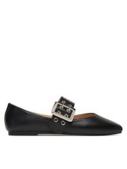 Steve Madden Baleriny Atlantica SM11004770 Czarny. Czarne balerinki damskie Steve Madden, bez wzorów, ze skóry, bez obcasa, bez zapięcia. Za 419.99 zł.