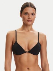 Calvin Klein Swimwear Góra od bikini LV00Q61239 Czarny. Czarne bikini Calvin Klein Swimwear, s, bez wzorów, z syntetyku. Za 289.99 zł.
