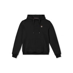 Bluza z kapturem Fila Biella Regular. Czarne bluzy męskie Fila, m, bez wzorów, bez ramiączek, z kapturem. Za 371.45 zł.
