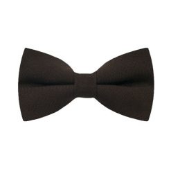Mucha Męska - His Story - Ciemny Brąz. Krawaty i muchy His Story, z aplikacjami, z mikrofibry, eleganckie. Za 45.00 zł.