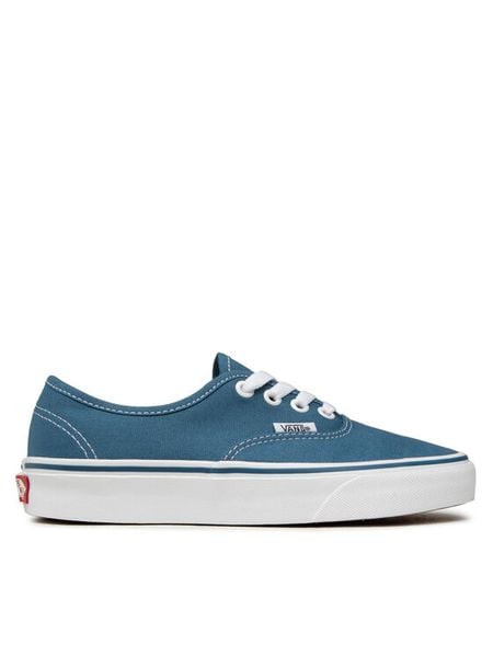 Vans Tenisówki Authentic VN-0 EE3NVY Niebieski. Niebieskie trampki i tenisówki damskie Vans, bez wzorów, z materiału, bez zapięcia. Za 179.99 zł.